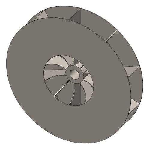 Shrouded Radial