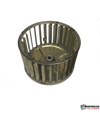 Single Inlet Galvanized Steel Blower Wheel 4-11/16" Diameter 2-15/16" Width 5/16" Bore with Counterclockwise Rotation SKU: 04220230-010-GS-AA-CCW-001