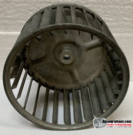 Single Inlet Steel Blower Wheel 4-11/16" Diameter 3" Width 5/16" Bore with Clockwise Rotation SKU: 04220300-010-S-AA-CW-001