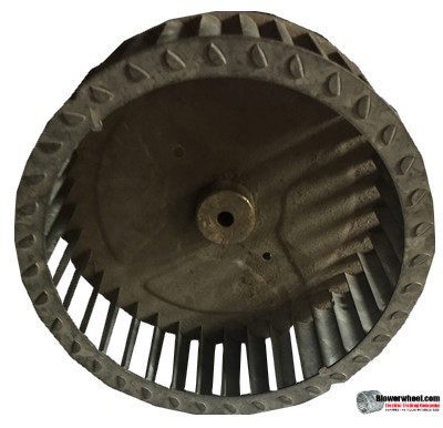 Single Inlet Steel Blower Wheel 6-3/4" Diameter 2-3/8" Width 5/16" Bore with Clockwise Rotation SKU: 06240212-010-S-T-CW-001