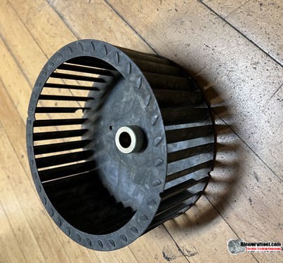 Single Inlet Galvanized Steel Blower Wheel 6-3/4" Diameter 2-7/8" Width 5/8" Bore with Clockwise Rotation SKU: 06240228-020-GS-T-CW-001 CLOSEOUT ITEM-SOLD AS IS