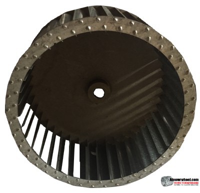 Single Inlet Steel Blower Wheel 8-1/2" Diameter 3-15/16" Width 5/8" Bore with Clockwise Rotation SKU: 08160330-020-S-T-CW-001