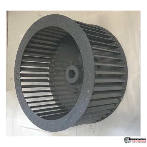 Single Inlet Aluminum Blower Wheel Outer Dimensions: 5.50” D  1.81” W , Inner Dimensions: 4.125” D 1.5” W , 5/8” bore- CCW and inside hub