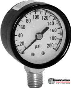 Gauge - Surplus - 100lb pressure gauge -sold as SWNOS