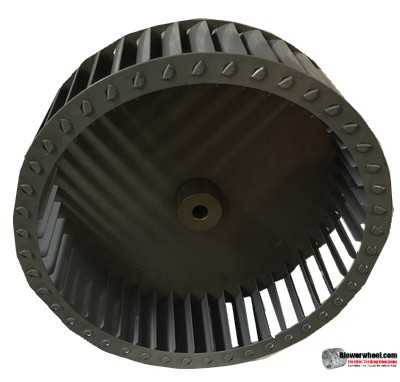 Single Inlet Steel Blower Wheel 10-3/4" Diameter 3-1/8" Width 1/2" Bore with Counterclockwise Rotation SKU: 10240304-016-S-T-CCW-001