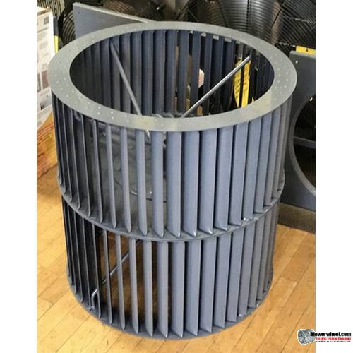 Double Inlet Steel Blower Wheel 21" D 21-1/4" W 4" Bore-Clockwise-Counterclockwise  rotation and re-rods-SKU: 21002108-4clamplock-HD-S-CCWCWDW-R