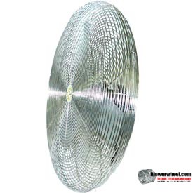 Fan Head - Airmaster - 24 inch non-oscillating assembled fan head-includes motor, guard and propeller pre-assembled -sold as New