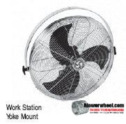 Residential 20" Yoke Mount Air Circulator