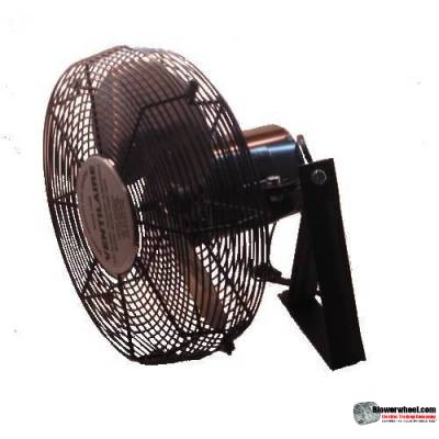 Non Oscillating 16" Wall Mtg Air Circulator HP 1/4