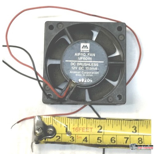 Case Fan-Electronics Cooling Fan - aromat AIF60-Fan-DC-Brushless-Sold as SWON