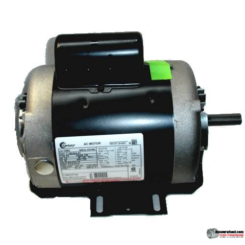 Electric Motor - Unit Bearing Refrigeration Fan Motor - Fasco - UB597 -1/100 hp 1550 rpm 208-230/115 volts