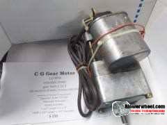 Electric Motor - Induction - CC Gear - CD104A3 -120 rpm 115VAC volts