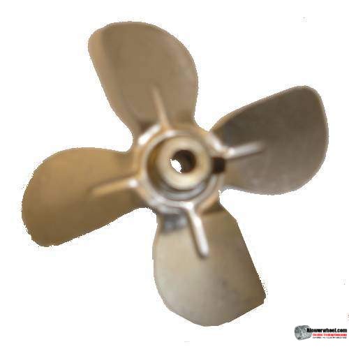 Fan Blade 2" Diameter - SKU:FB-0200-4-F-AS-CW-005-B-Q1-Sold in Quantity of 1