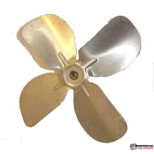 Fan Blade 6-1/2" Diameter - SKU:FB-0616-4-R-AS-CW-005-01-B-Q3-Sold in Quantity of 3