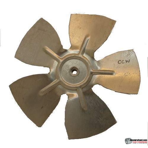 Fan Blade 8" Diameter - SKU:FB-0800-5-R-AS-CCW-010-C-Q1-Sold in Quantity of 1