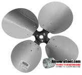 Fan Blade 14" Diameter - SKU:FB1400-4-CCW-27P-H-AS-002-Q2-Sold in Quantity of 2