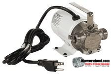1/10 HP - up to 360 GPH - Non-Submersible - Self-Priming Transfer Pump - 6' Power cord sku - 555122 item - 555122- Sold In Quantity of 2