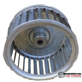 Single Inlet Steel Blower Wheel 2-15/16" Diameter 1-1/2" Width 1/8" Bore with Clockwise Rotation SKU: 02300116-004-S-AA-CW-001