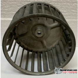 Single Inlet Steel Blower Wheel 4-11/16" Diameter 3" Width 5/16" Bore with Clockwise Rotation SKU: 04220300-010-S-AA-CW-001