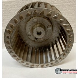 Single Inlet Steel Blower Wheel 5-3/4" Diameter 3-1/8" Width ½" Bore with Counterclockwise Rotation SKU: 05240304-016-S-T-CCW-001