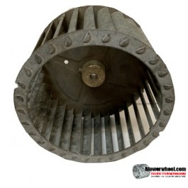 Single Inlet Steel Blower Wheel 5-3/4" Diameter 3-5/16" Width 5/16" Bore with Counterclockwise Rotation SKU: 05240310-010-S-T-CCW-001