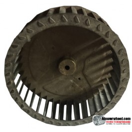 Single Inlet Steel Blower Wheel 6-3/4" Diameter 2-3/8" Width 5/16" Bore with Clockwise Rotation SKU: 06240212-010-S-T-CW-001
