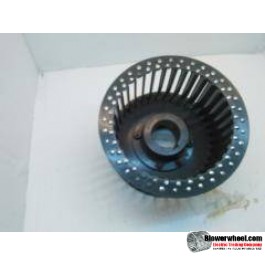 Single Inlet Steel Blower Wheel 10" D 3-1/8" W 3/4" Bore-Clockwise  rotation- SKU: 10000304-024-HD-S-CW