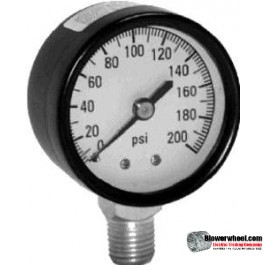 Gauge - Surplus - 100lb pressure gauge -sold as SWNOS