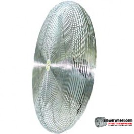 Fan Head - Airmaster - 24 inch non-oscillating assembled fan head-includes motor, guard and propeller pre-assembled -sold as New