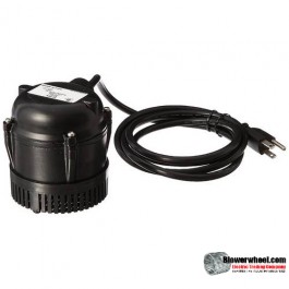 1/150 HP - 205 GPH - Small Submersible - 6' Power cord sku - 501004 item - 501004- Sold In Quantity of 1