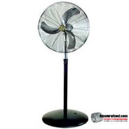 Commercial 24" Non Oscillating Pedestal Air Circulator