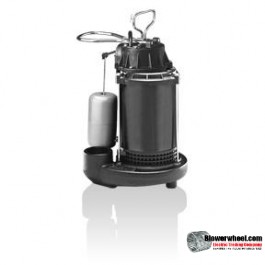 bcS33hh
1/3 HP high Temperature Rated cast Iron
Submersible Sump Pump
58 GPM @ 5â€™ 190-Degree high Temperature Rated for Intermittent contact sku - ITM item - ITM- Sold In Quantity of 1