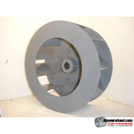 Single Inlet Steel Blower Wheel 20" Diameter 6-7/8" + cone Width 1-3/16" Bore Clockwise rotation with an Inside Hub