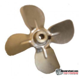 Fan Blade 2" Diameter - SKU:FB-0200-4-F-AS-CW-005-B-Q1-Sold in Quantity of 1