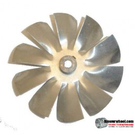 Fan Blade 3-1/2"  Diameter - SKU:FB-0316-10-R-AS-CW-008-A-Q1-Sold in Quantity of 1