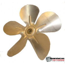 Fan Blade 5-1/2"  Diameter - SKU:FB-0516-5-F-AS-CW-006-B-Q3-Sold in Quantity of 3