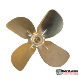 Fan Blade 6" Diameter - SKU:FB-0600-4-R-AS-CW-005-B-Q3-Sold in Quantity of 3