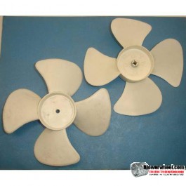 Fan Blade 6"  Diameter - SKU:FB-0600-4-R-P-CW-Q5-Sold in Quantity of 5