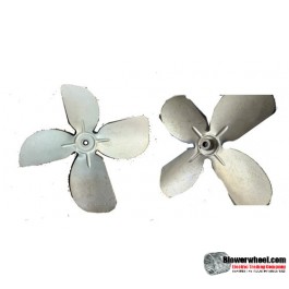 Fan Blade 6-1/2"  Diameter ¼" Bore- SKU:FB-0616-4-R-AS-CW-008-B-Q1-Sold in Quantity of 1