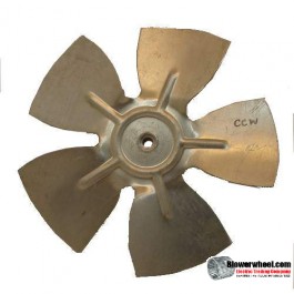 Fan Blade 8" Diameter - SKU:FB-0800-5-R-AS-CCW-010-C-Q3-Sold in Quantity of 3