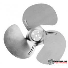 Fan Blade 8-3/4" Diameter - SKU:FB0824-3-CW-32P-OUH-A-002-Q4-Sold in Quantity of 4