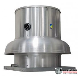 Centrifugal Downblast Fan FloAire/CaptiveAire - Model BDCR18-1HP-voltage 115-UL listed & ETL Certified