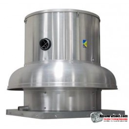 Centrifugal Downblast Fan FloAire/CaptiveAire - Model BDCR20-150FHP-voltage 115-UL listed & ETL Certified