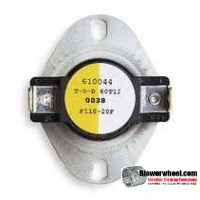 Thermostat - Snap Disc - Snap Disc Fan Thermostat 2E245