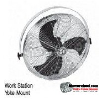 Residential 20" Yoke Mount Air Circulator