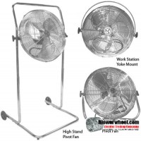 Residential 18" Pivot Stand Air Circulator