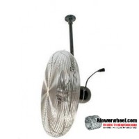 Heavy Duty Non Oscillating 18" Ceiling Air Circulator