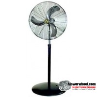 Commercial 30" Oscillating Pedestal Air Circulator