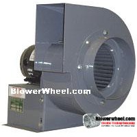 Blower Heavy Duty Curve Blower Heavy Duty 3/4HP #B087518-03