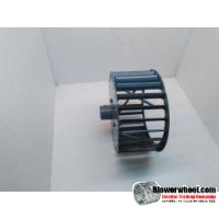 Single Inlet Steel Blower Wheel 27-7/16" Diameter 13-5/8" Width 1-11/16" Bore Counterclockwise rotation with an Inside Hub and Re-Rods
